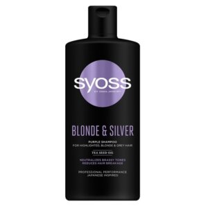 Blonde & Silver Purple