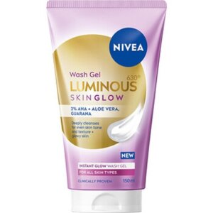 Nivea Luminous Skin Glow puhastusvahend