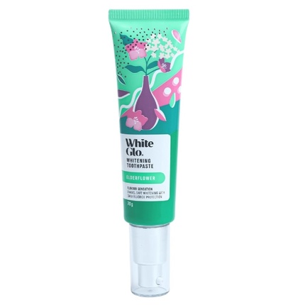 White Glo Elderflower Whitening Toothpaste hambapasta White Glo Elderflower Whitening Toothpaste hambapasta
