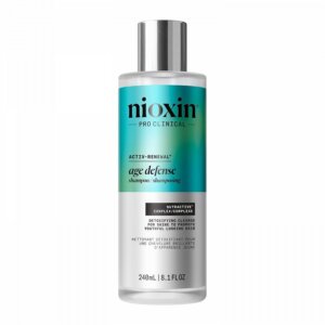 Nioxin AGE DEFENSE anti-aging shampoo purifies the scalp with niacinamide 240 ml
