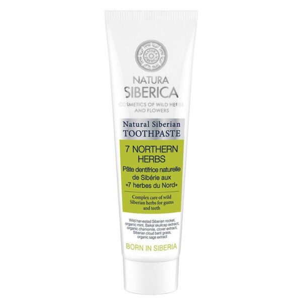 Natura Siberica 7 Northern Herbs Toothpaste – Northern Herbs Toothpaste 100 g Natura Siberica 7 Northern Herbs Toothpaste – Northern Herbs Toothpaste 100 g