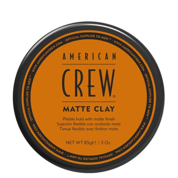 American Crew Style Matte Clay – Matte styling clay for medium hair fixation 85 g American Crew Style Matte Clay – Matte styling clay for medium hair fixation 85 g