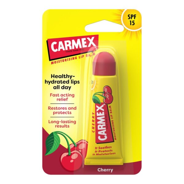 Carmex Cherry Lip Balm huulepalsam SPF15 10 g Carmex Cherry huulepalsam SPF15 10 g