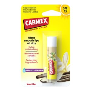 Carmex Vanilla Lip Balm SPF15 – Lip Balm huulepalsam 4 g