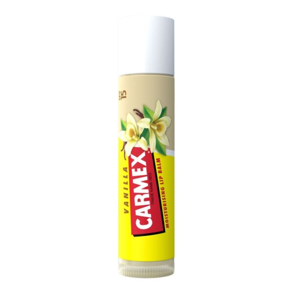 Carmex Vanilla Lip Balm SPF15 – Lip Balm huulepalsam 4 g