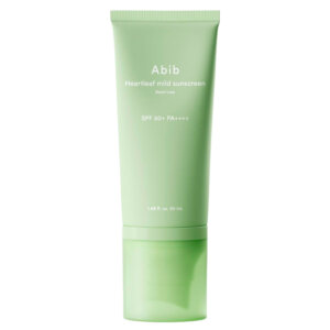 Abib Heartleaf Mild Sunscreen SPF 50+ – Ochranný krém 50 ml