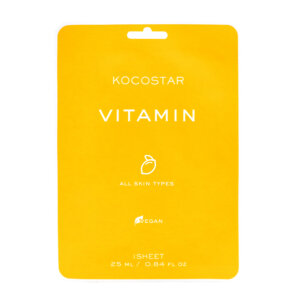 Kocostar Vitamin Sheet Mask kangasmask