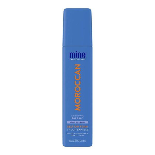 Minetan Self Tanning Foam for Very Dark Tanning Moroccan (Super Dark 1 Hour Express Tan) 200 ml