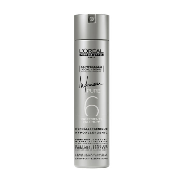 L’Oreal INFINIUM PURE extra strong hairspray 300 ml L’Oreal INFINIUM PURE extra strong hairspray 300 ml