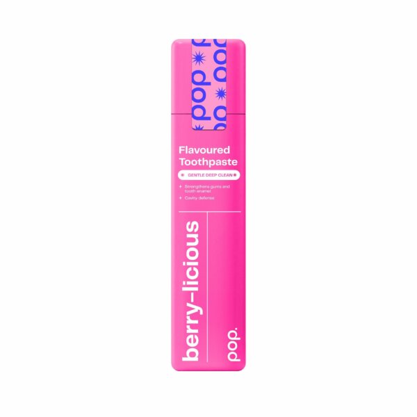 Pop. BERRY-LICIUS FLAVORED THOOPASTE toothpaste 75 gr Pop. BERRY-LICIUS FLAVORED THOOPASTE toothpaste 75 gr