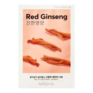 Missha AIR FIT sheet mask kangasmask #red ginseng 19 g