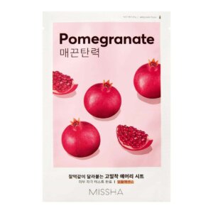 Missha AIRY FIT SHEET mask kangasmask #Pomegranate 1 u