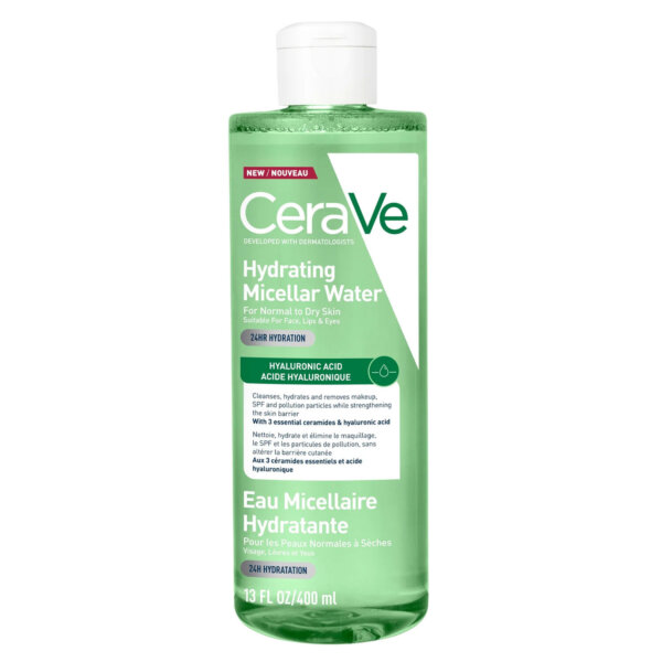 CeraVe Hydrating Micellar Water 400 ml CeraVe Hydrating Micellar Water mitsellaarvesi