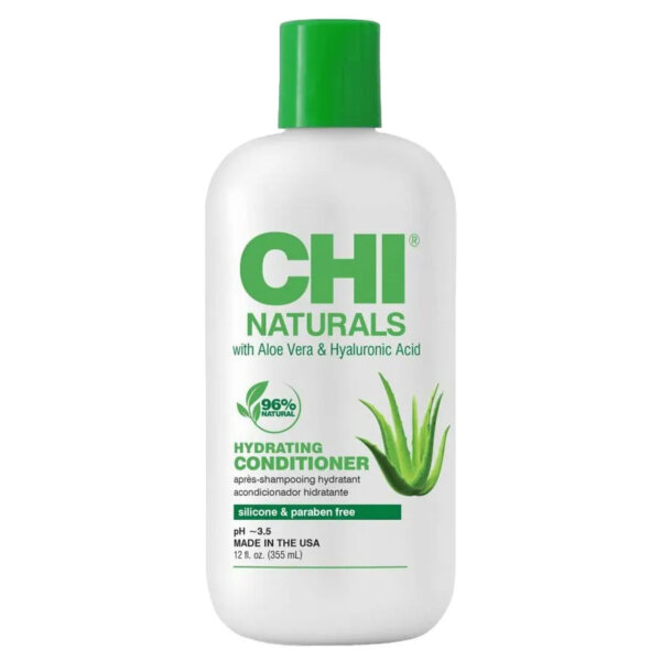 Farouk Systems CHI Naturals Hydrating Conditioner – dry and damaged hair juuksepalsam 355 ml Farouk Systems CHI Naturals Hydrating Conditioner – dry and damaged hair juuksepalsam 355 ml