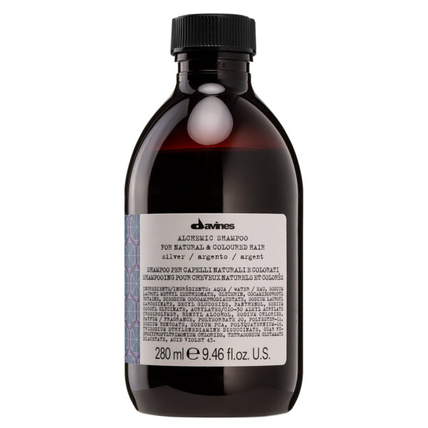 Davines Alchemic Shampoo For Natural & Coloured Hair Silver šampoon 280 ml