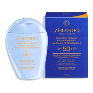 Shiseido EXPERT SUN PROTECTOR lotion sensitive päikesekaitselosjoon SPF50+ 150 ml
