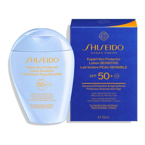 Shiseido EXPERT SUN PROTECTOR lotion sensitive päikesekaitselosjoon SPF50+ 150 ml Shiseido EXPERT SUN PROTECTOR lotion sensitive päikesekaitselosjoon SPF50+ 150 ml