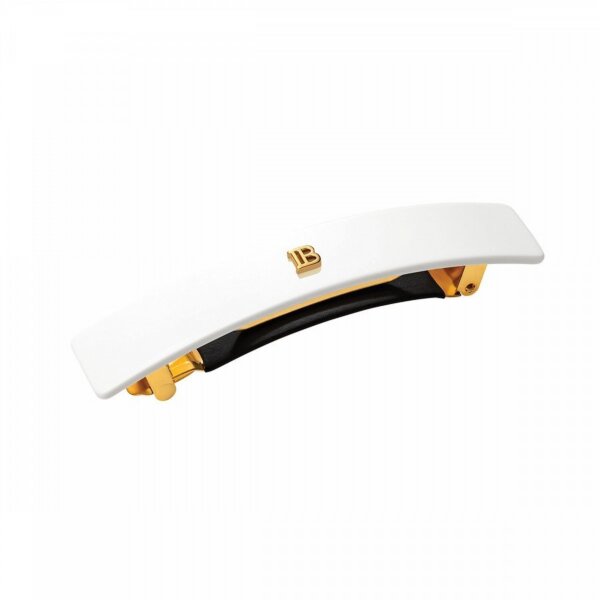 Medium hair clip #White 1 tk