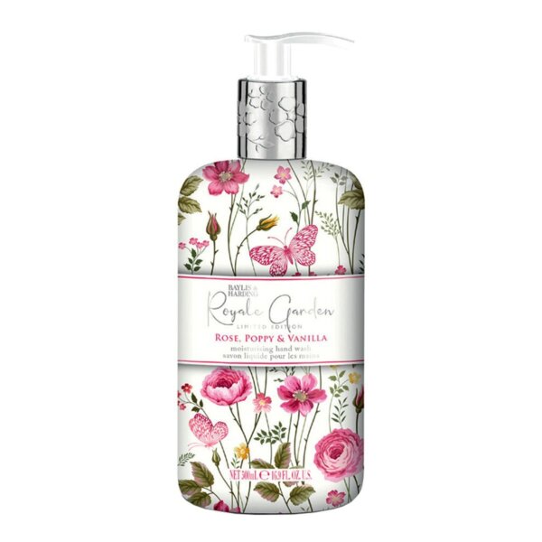 Baylis & Harding Royale Garden Rose, Poppy & Vanilla Liquid Soap 500 ml Baylis & Harding Royale Garden Rose, Poppy & Vanilla Liquid Soap 500 ml