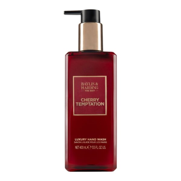 Baylis & Harding The Edit Cherry Temptation Luxury Hand Wash 400 ml Baylis & Harding The Edit Cherry Temptation Luxury Hand Wash 400 ml