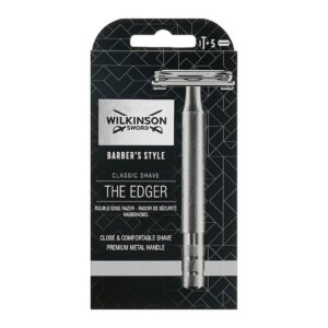 Wilkinson Sword Double Edge Classic – Metal razor for men 6 tk
