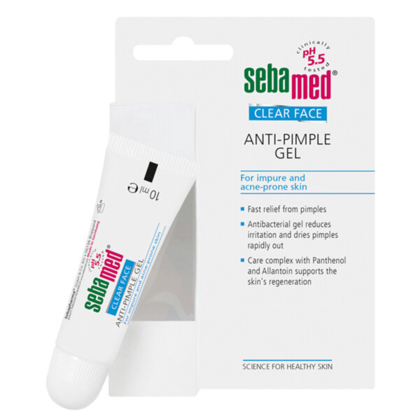 Sebamed Clear Face Anti Pimple Gel 10 ml Sebamed Clear Face Anti Pimple Gel 10 ml