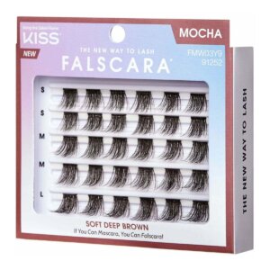 KISS Falscara Multi Wisps Mocha Lashes – false lashes (24 tk)