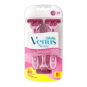Gillette Simply Venus 3 (of 3) – Swift razor 8 tk
