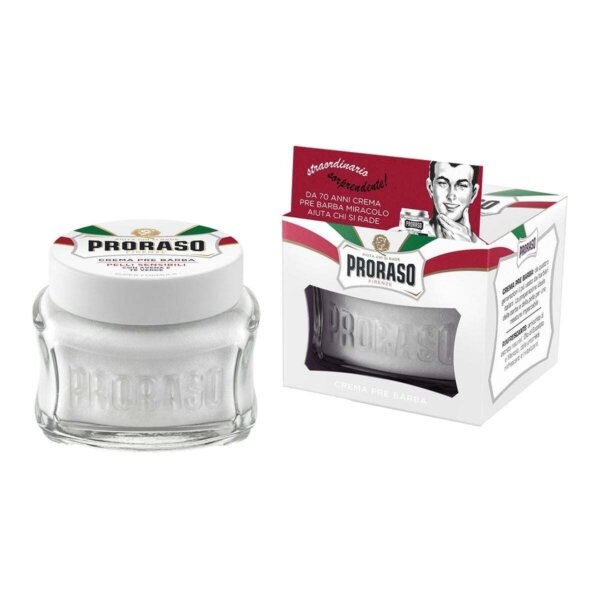 Proraso White Pre-Shaving Cream – Pre-shave product 100 ml Proraso White Pre-Shaving Cream – Pre-shave product 100 ml