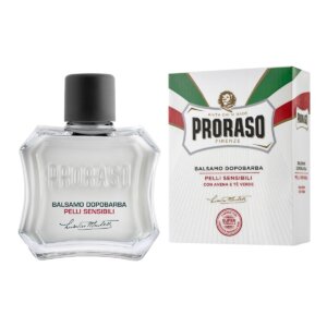 Proraso White After Shave Balm – After shave balm for sensitive skin with green tea 100 ml