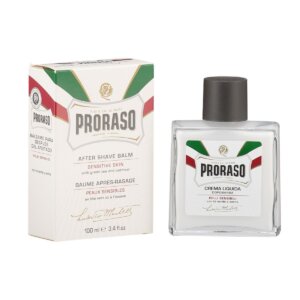 Proraso White After Shave Balm – After shave balm for sensitive skin with green tea 100 ml