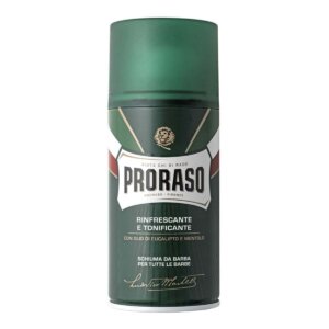 Proraso Green Shaving Foam – Refreshing shaving foam with eucalyptus 300 ml