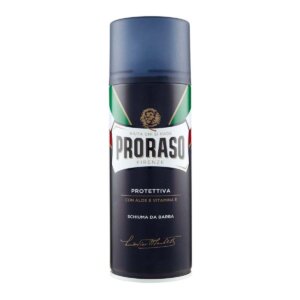 Proraso Blue Shaving Foam – Shaving foam with aloe vera and vitamin E. 300 ml