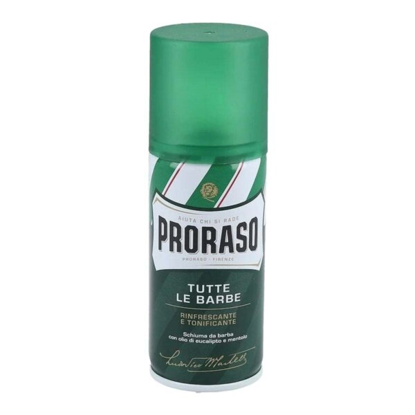 Proraso Green Shaving Foam – Refreshing shaving foam with eucalyptus 100 ml Proraso Green Shaving Foam – Refreshing shaving foam with eucalyptus 100 ml