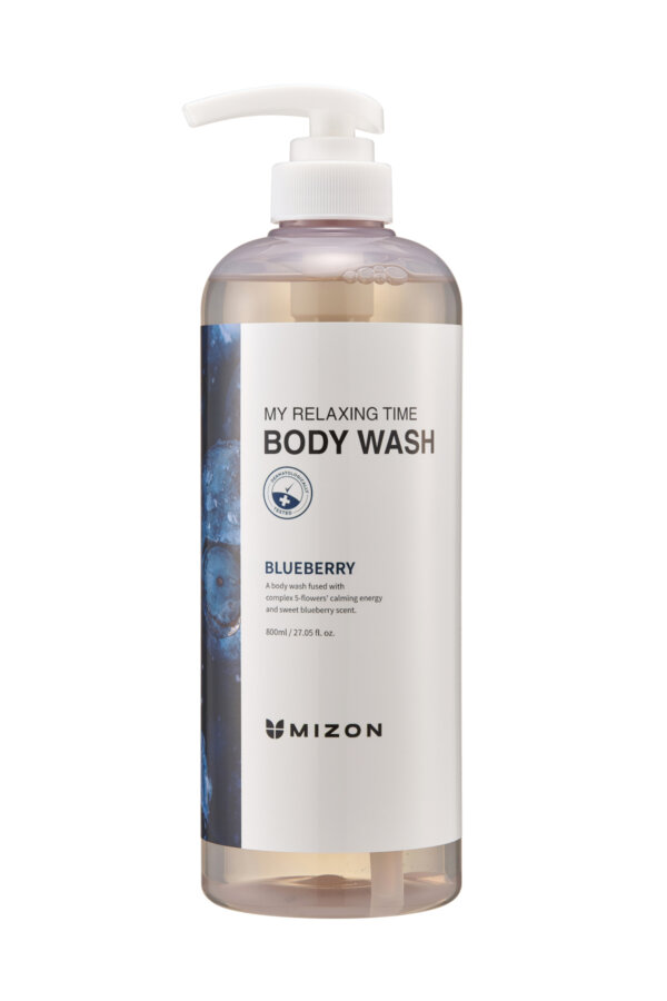 Mizon My Relaxing Time Body Wash ( Delicious Blueberry ) 800 ml Mizon My Relaxing Time Body Wash ( Delicious Blueberry ) 800 ml