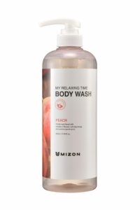 Mizon Peach My Relaxing Time Body Wash 800 ml