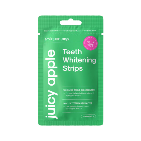 POP. Apple Flavored Whitening Strips 7 Units 7 tk POP. Apple Flavored Whitening Strips 7 Units 7 tk
