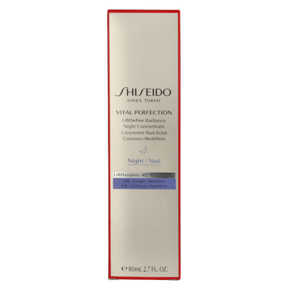 nl-729238218284-0 Shiseido Vital Perfection LiftDefine Radiance Night Concentrate 80 ml