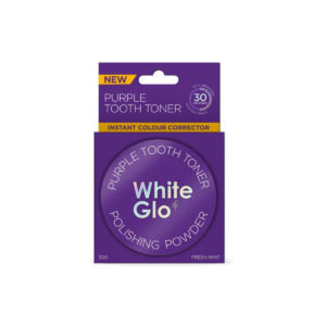 White Glo Purple Tooth Toner Polishing Powder 30 g