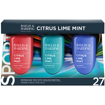 Baylis & Harding Men Refreshong Trio for Hair & Body ( Citrus, Lime & Mint ) 3 ks ) Baylis & Harding Men Refreshong komplekt