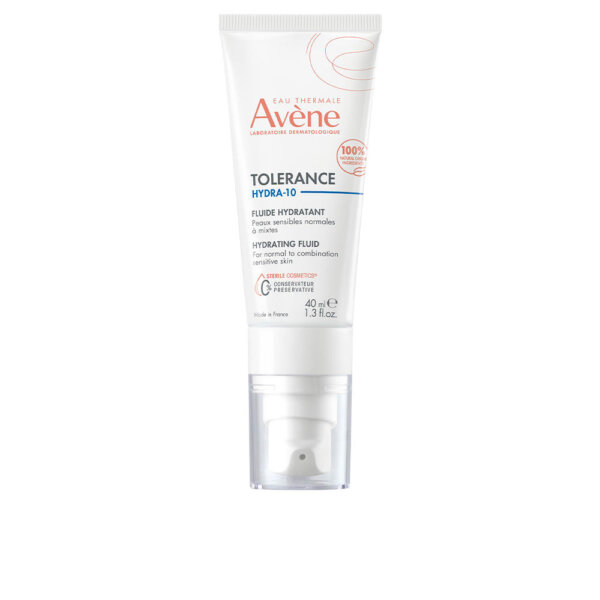 TOLERANCE HYDRA-10 fluido hidratante 100% natural 40 ml Avène Tolerance Hydra-10 niisutav fluid