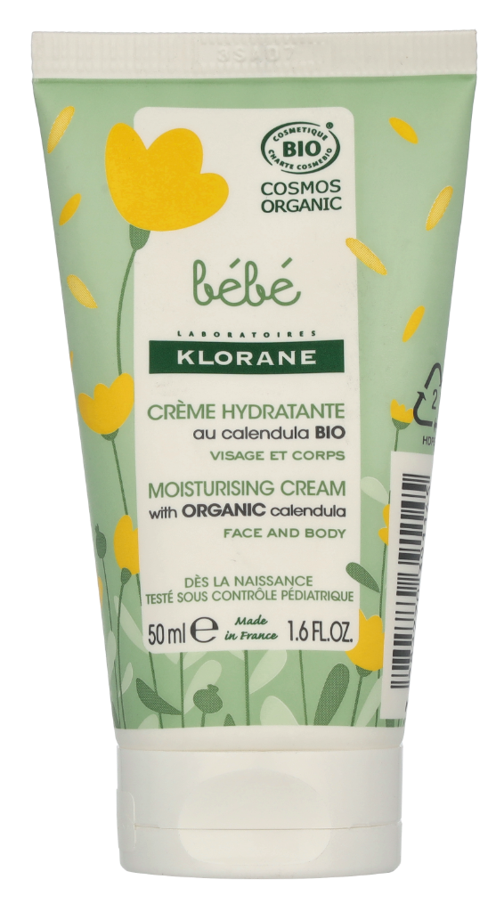 Klorane Bébé Bio moisturizing cream 50 ml Klorane Bébé Bio kreem