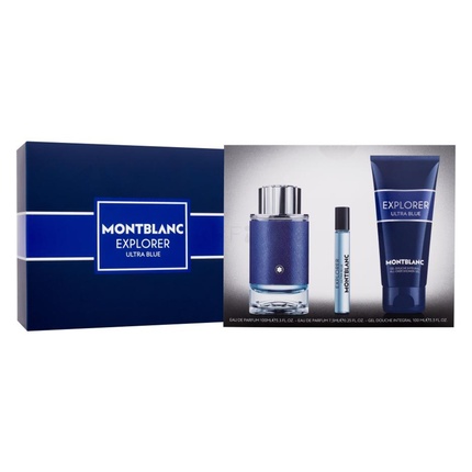 Montblanc Legend Blue kinkekomplekt EDP 100 ml, dušigeel 100 ml ja miniatuur 2 x 7,5 ml Montblanc Legend Blue kinkekomplekt