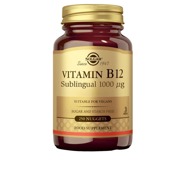 Solgar Vitamin B12 1000 mcg. Cyanocobalamin Mastic capsules 250 u Solgar Cyanocobalamin Mastic kapslid