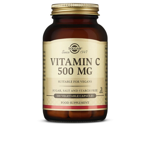 Solgar Vitamin C 500 mg vegetable capsules 100 u Solgar Vitamin C kapslid