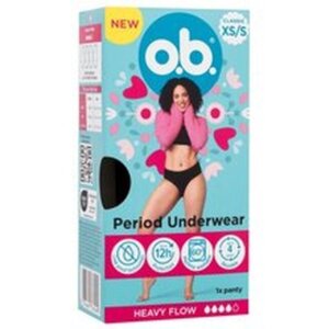 O.b. Underwear Xs/S menstruaalpesu