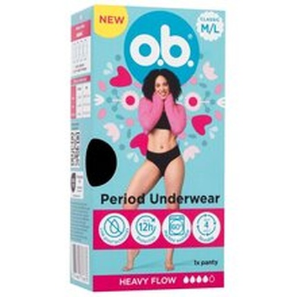Period Underwear M/L 1 tk O.b. Underwear M/L menstruaalpesu