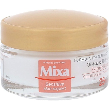 Oil-based Rich Cream - Rich Nourishing Cream 25% 50 ml Mixa Rich Kreem