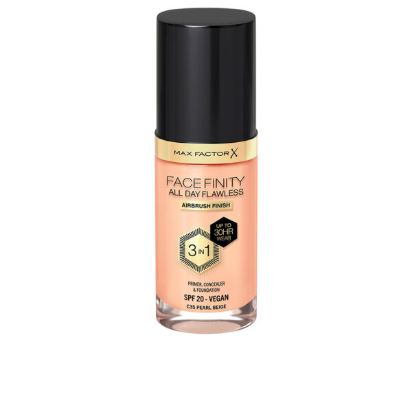 Max Factor Facefinity 3IN1 primer, concealer & foundation #35-pearl beige 30 ml Max Factor Facefinity 3In1 Primer jumestuskreem