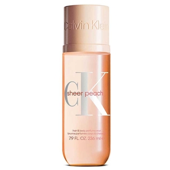 Calvin Klein Sheer Peach lõhnastatud keha- ja juuksesprei 100 ml Calvin Klein juuksesprei